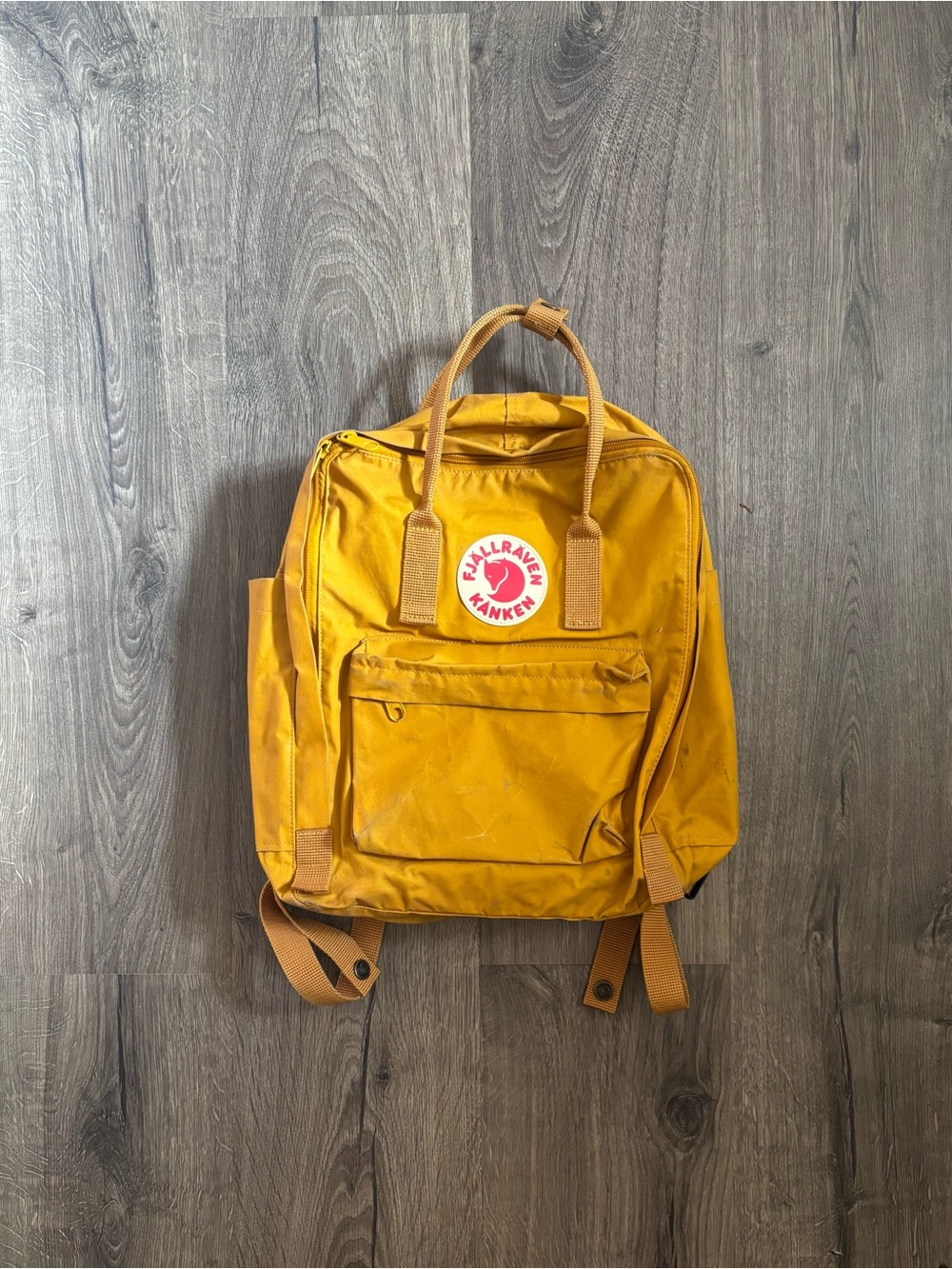 Fjallraven Kånken Backpack in Mustard Yellow